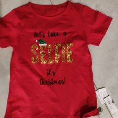 BNWT Christmas tshirt Age 10-11