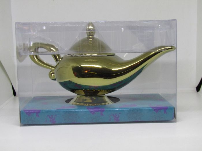Disney Aladdin Genie Gold Teapot Of Aladdins Lamp Brand New In Box Novelty Collectible From Penneys Primark Home