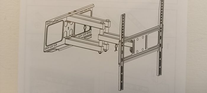 New 37"-65" Full-Motion TV Mount
