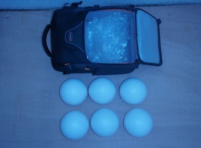 Laser Scanner Reference Sphere Set (flexi) In Backpack With 6 Reference Spheres - Surveying