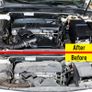 Car Van Truck Accessories 20ML 1:8 Dilute with water=180ML Engine Compartment Cleaner Removes Heavy Oil Car Window Cleaner Cleaning Image 3