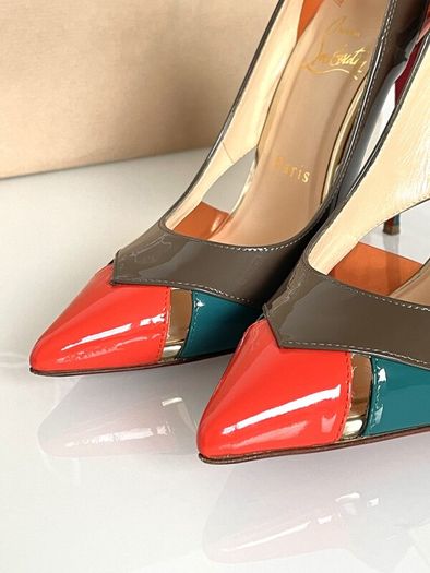 Christian Louboutin || UK 3.5 - UK 4 || Multi Colour Galata Heels