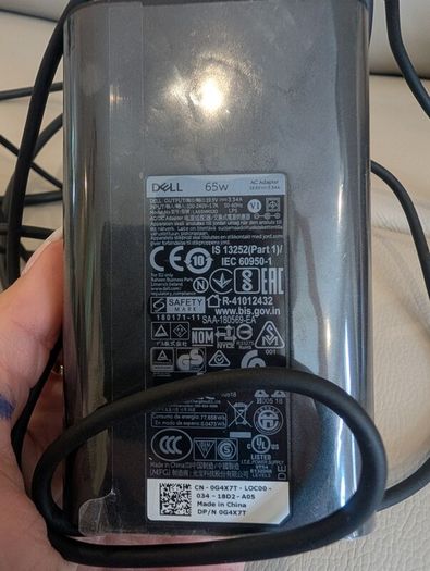 Dell 65W power adapter