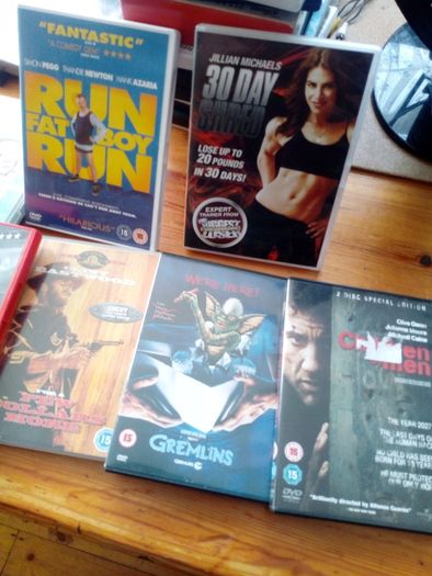 Dvds two euros each