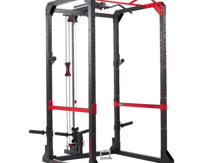 Gym Equipment - Squat Rack + Weights + Barbells