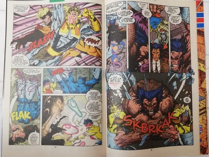 X-Men #7 - Omega Red, Sabretooth & Maverick appearances - Jim Lee  (1992)