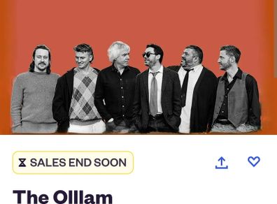 The Olllam - Cyprus Avenue Oct 6th