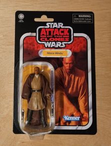 Star Wars Mace Windu 3.75 " Scale From The New Vintage Wave New & Unopened