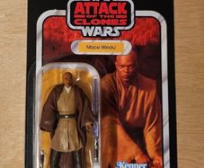 Star Wars Mace Windu 3.75 " Scale From The New Vintage Wave New & Unopened