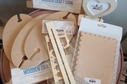 art and craft wooden blanks for decoration