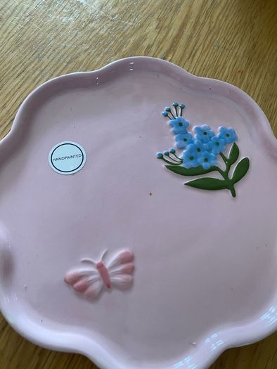 ShabbyChic Mug and Side Plate set