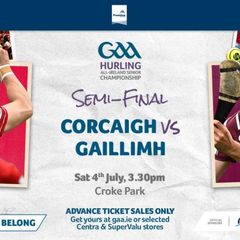 Hurling  semi final Cork/Galway