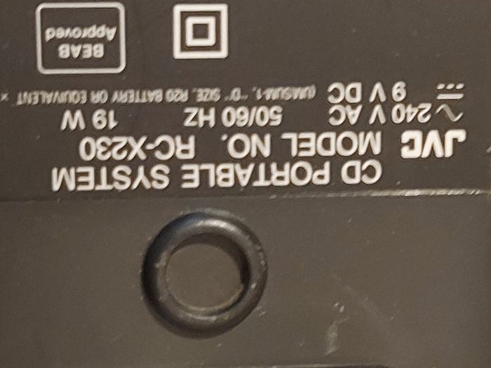 JVC CD, Radio, Tape, Portable music system, Model RC-X230, in excellent cosmetic condition, stuck on Standby Mode, dont have remote