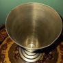 Arts and Crafts Silver Tone Metal Vase Image 5