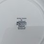 Lovely Vintage Blue and White 10 Inch Dinner Plate By Federated Potteries, Staffordshire, in the Cottagecore Style "Royal Tudor" Pattern Image 4