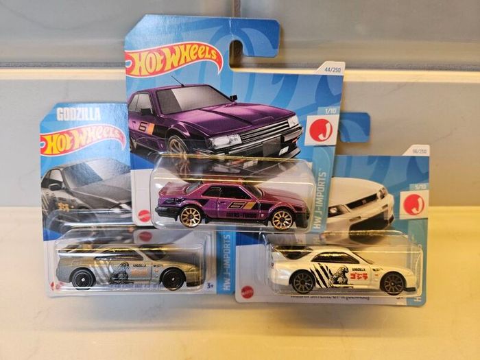 Japanese Hot Wheels Cars Mazda Nissan Toyota Subaru Honda Datsun JDM Japan
