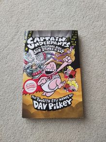 captain underpants 12 th novel Saga of sir stinks a lot