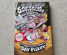 captain underpants 12 th novel Saga of sir stinks a lot