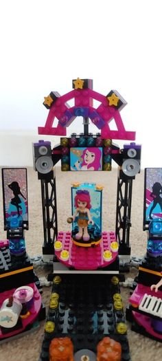Lego Friends, Pop star show stage, 41105