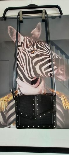 Handbag with studs.