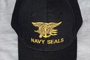 Black US Navy Seals Baseball Cap Adult size