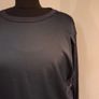 Dunnes Navy Satin Mix Top Image 4