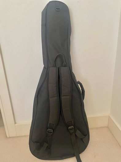 Brunswick acoustic guitar with soft carry case, barely used