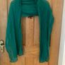 Green scarf wraparound Image 2