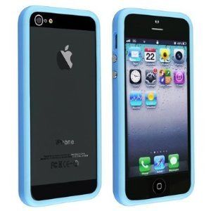 Bumper Case for IPhone 5 Free Screen Protector Front Back