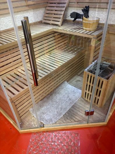 4 person sauna electric