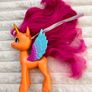 My Little Pony Make Your Mark Toy Ribbon Hairstyles Sunny Starscout approx.  16 cm. Used Please see photos Image 7