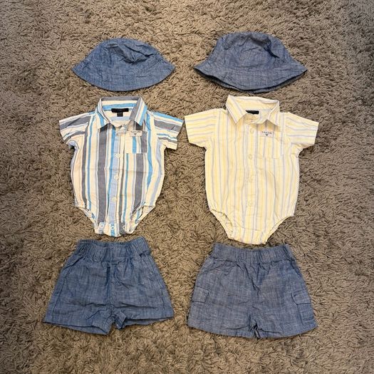 Bundle of 2 Tahari baby boy co-ord sets