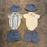 Bundle of 2 Tahari baby boy co-ord sets Image 2