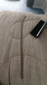 gold plated rope necklace