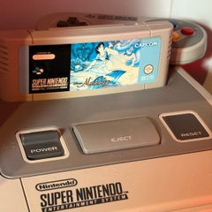 Disneys Aladdin SNES Super Nintendo PAL - Tested & Working