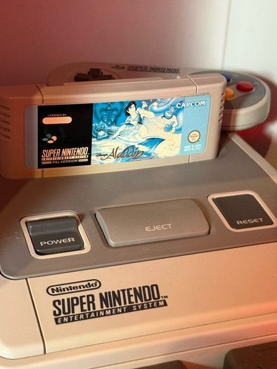Disneys Aladdin SNES Super Nintendo PAL - Tested & Working
