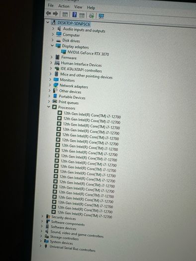 Gaming Pc I7-12700 / Rtx 3070 Ddr5