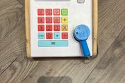 wooden cash register