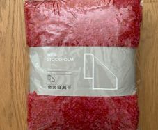 IKEA Red Throw