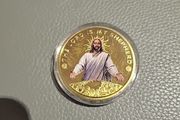 Medallion "the lord is my shepherd "