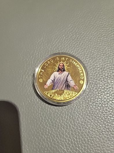 Medallion "the lord is my shepherd "