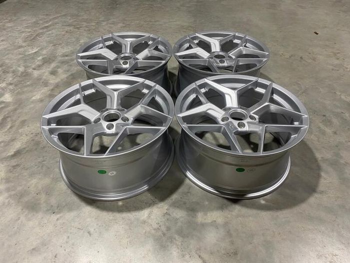 18" Inch U spoke Alloy Wheels VW Golf MK5 MK6 MK7 Audi A3 Seat Leon Caddy Skoda 5x112