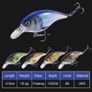 Crankbaits Set Fishing VIB Lures Kit Minnow Crankbaits Topwater Floating Lures Life-Like Swimming Swimbait for Trout Bass Perch Pike with Tackle Box 3pcs/Pack Image 5