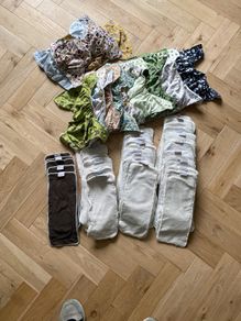 Reusable cloth nappy bundle