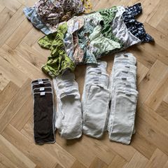 Reusable cloth nappy bundle