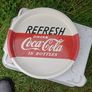 Coca Cola,advertising metal drinks tray ,,nice condition, buyer collects or pays postage thank you, sold as seen ,see pictures for condition Image 2