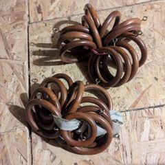 Wooden curtain rings