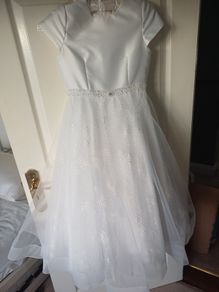 Isabella Mikado Communion Dress