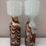 Opaline collectible Italian vase x2 Image 5