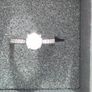 Zircon Sterling Silver engagement ring Image 5